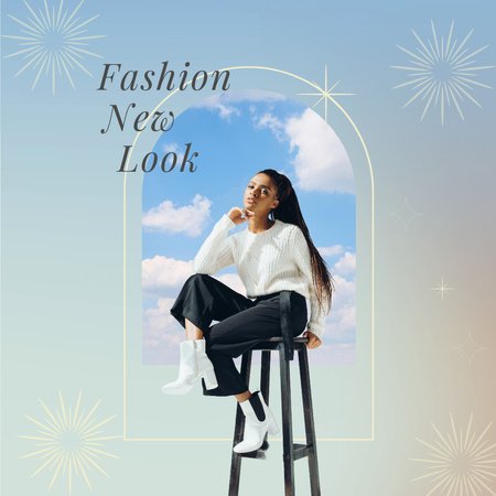 Fashion new look Instagram Design Template