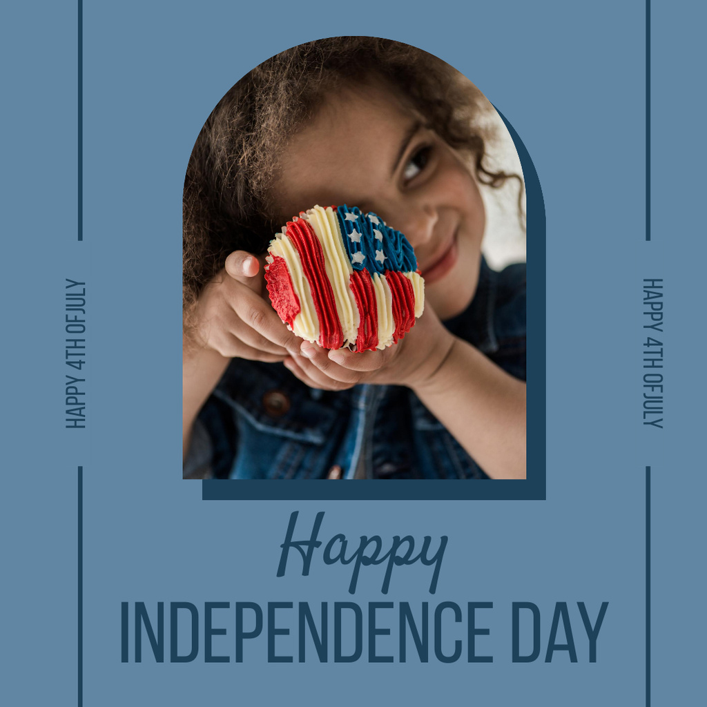 Template di design Happy Independent Day Instagram