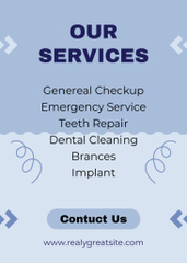 Dental Services Offer with Healthy Smile