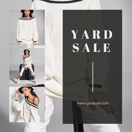 Platilla de diseño Yard Clothing Sale Instagram