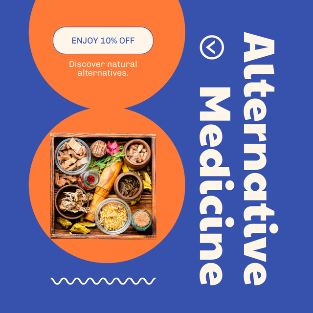 Alternative Medicine And Herbal Remedies At Reduced Costs Instagramデザインテンプレート