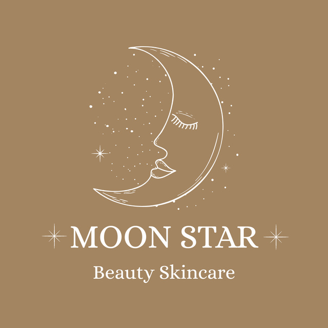 Beauty Skin Care Advertisement Logo Tasarım Şablonu