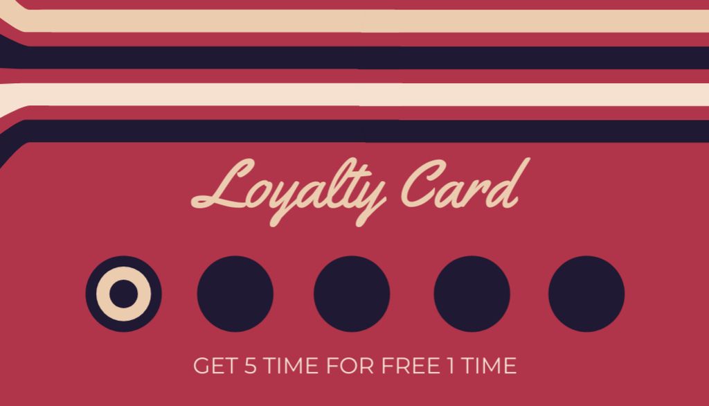 Loyalty Program by Travel Agent Business Card US Modelo de Design