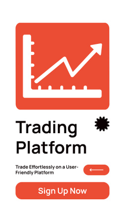 User-Friendly Trading Platform Offer Instagram Story Design Template