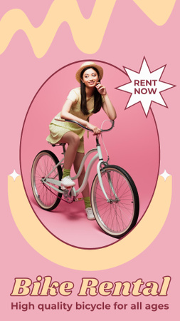 Bicycles for All Ages Instagram Story Design Template