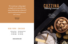 Catering Services Ad in Black