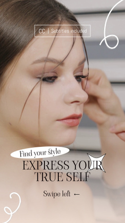Индивидуальный макияж и образ от специалиста TikTok Video – шаблон для дизайна