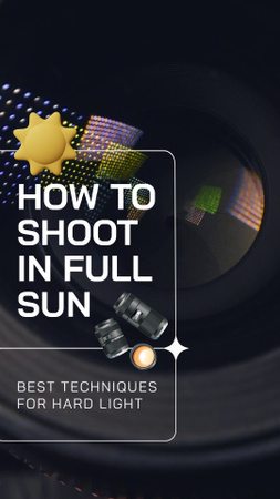 Practical Tips For Capturing Image In Full Sun TikTok Video Design Template
