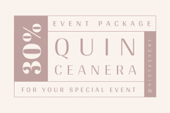 Event Package With Discount
