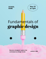 Fundamentals of Graphic Design Workshop Ad