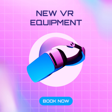 VR Gear Sale Offer Instagram Design Template