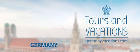 Szablon projektu Germany famous travelling spots Facebook Video cover