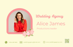 Wedding Agency Promo with Pink Flowers