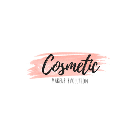 Cosmetics Store Ad Logo Design Template