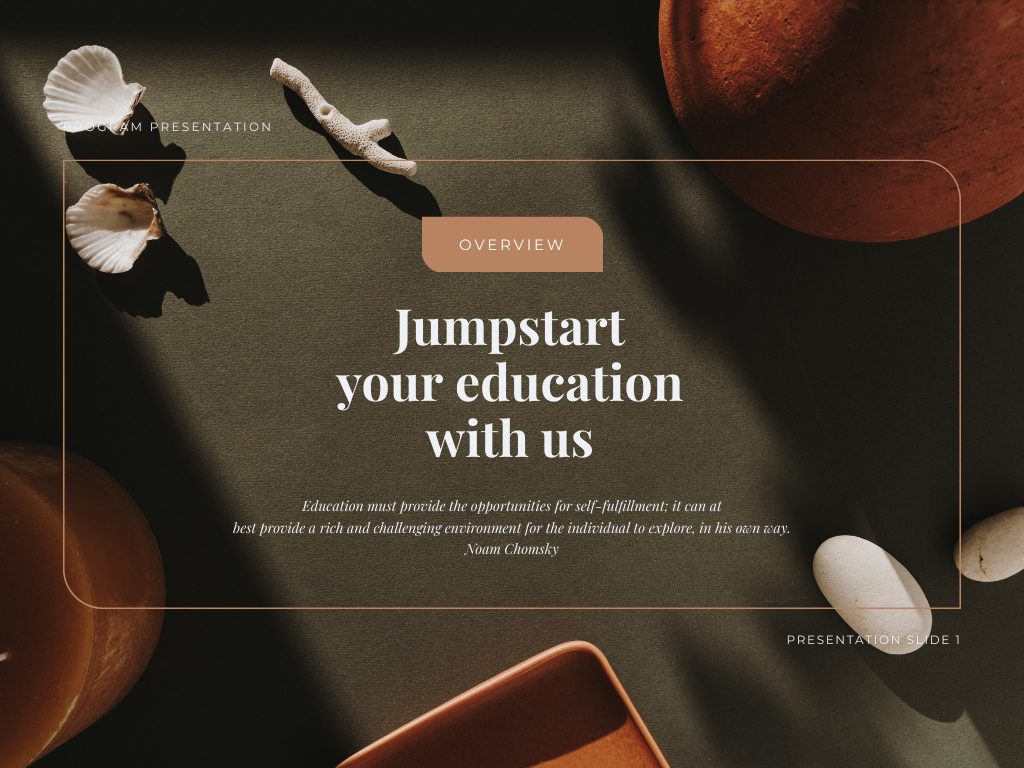 Education Programs Ad Presentation – шаблон для дизайна