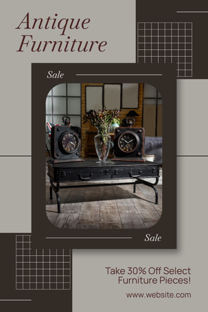 Antique Clocks And Coffee Table With Half Price Pinterest Design Template