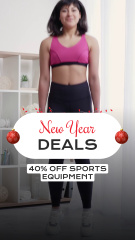 Discounts For Sports Equipment Due To New Year