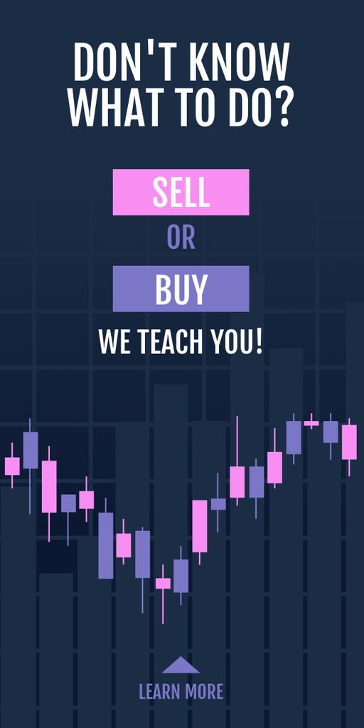 Plantilla de diseño de How to Sell or Buy Stocks Graphic 