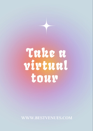 Virtual Tour Offer Flyer A6 Design Template