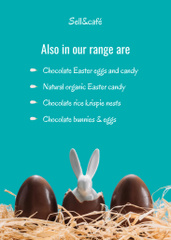 Happy Easter Holiday Sale For Chocolate Bunny