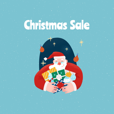 Platilla de diseño Extraordinary Christmas Sale Instagram