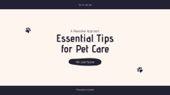 Essential Tips for Pet Care