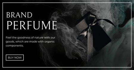 Anúncio de perfume de marca Facebook AD Modelo de Design