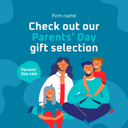 Parents' Day Gift Selection Sale Offer Instagram Design Template