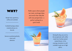 Cocktails Offer with Oranges With Bar Promotion