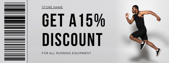 Template di design All Running Equipment Sale Coupon
