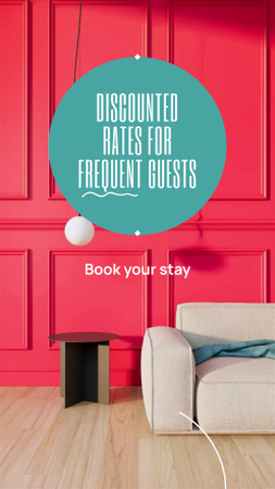 Platilla de diseño Discounts For Frequent Guests In Hotel As Presents Offer TikTok Video