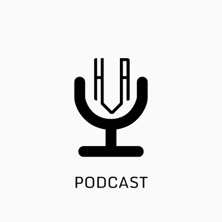 podcast Logoデザインテンプレート