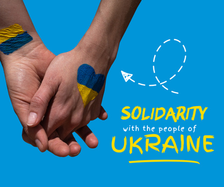 ukraine solidarity 4 Facebook Πρότυπο σχεδίασης
