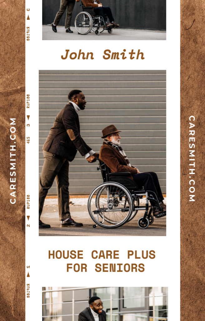 Affordable House Care for Seniors Offer IGTV Cover Design Template