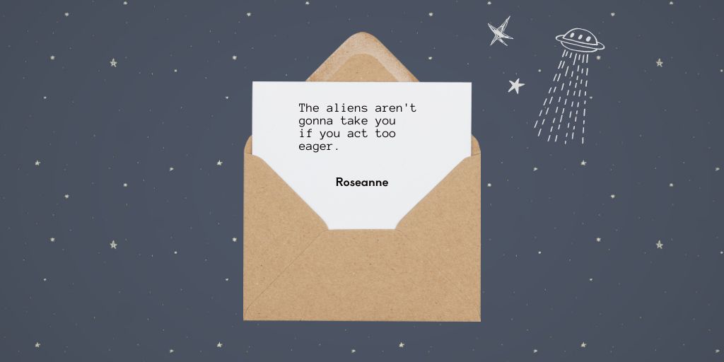 Template di design Cute Phrase in Envelope Twitter