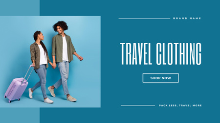 Modèle de visuel Travel Clothing Sale Offer - Full HD video