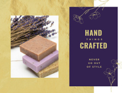 Handmade Natural Soap with Lavender