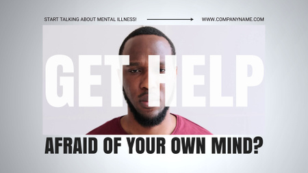 Ontwerpsjabloon van Full HD video van Psychological Help Offer