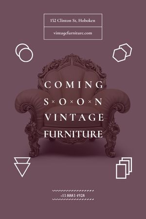 Antique Furniture Auction Luxury Armchair Tumblr Design Template