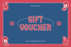Gift Voucher Offer with Red Smiley