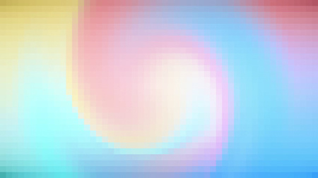 Platilla de diseño Rotating Bright Texture in Pixel Zoom Background
