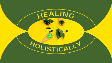 Platilla de diseño Holistic Therapies And Pills At Reduced Price Full HD video