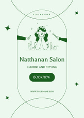 Hairdo and Styling in Beauty Salon