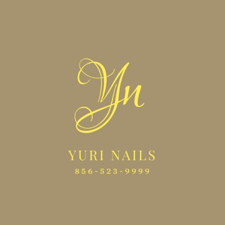 Designvorlage Nail Salon Services Offer für Logo