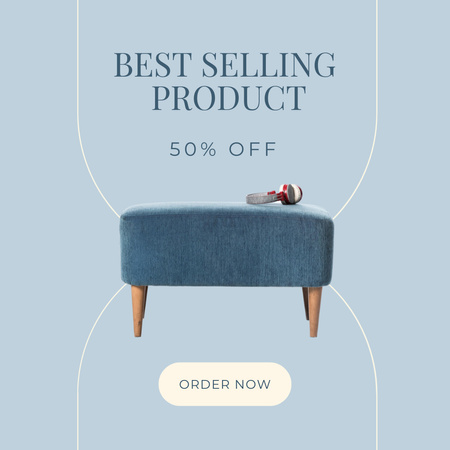 Furniture Discount Offer Instagram Modelo de Design