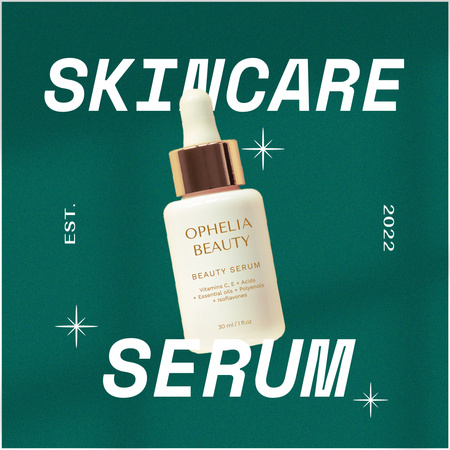 Platilla de diseño Offer of Natural Skincare Serum Sale Instagram
