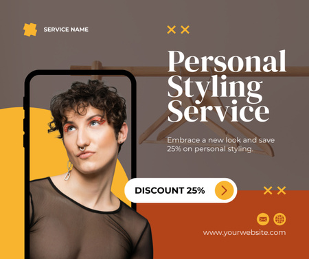 Styling Services for Diverse Clients Facebook Design Template
