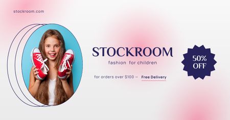 Platilla de diseño Fashion Boutique Ad Facebook AD