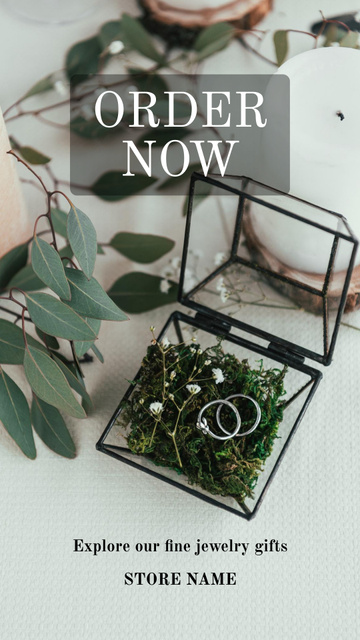 Explore Jewelry Gifts Instagram Story Design Template
