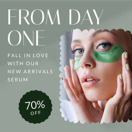 Modèle de visuel Skincare Products Discount Offer - Instagram